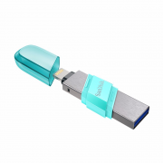 闪迪 256GB USB3.1 苹果手机U盘 iXpand欣享豆蔻 绿色